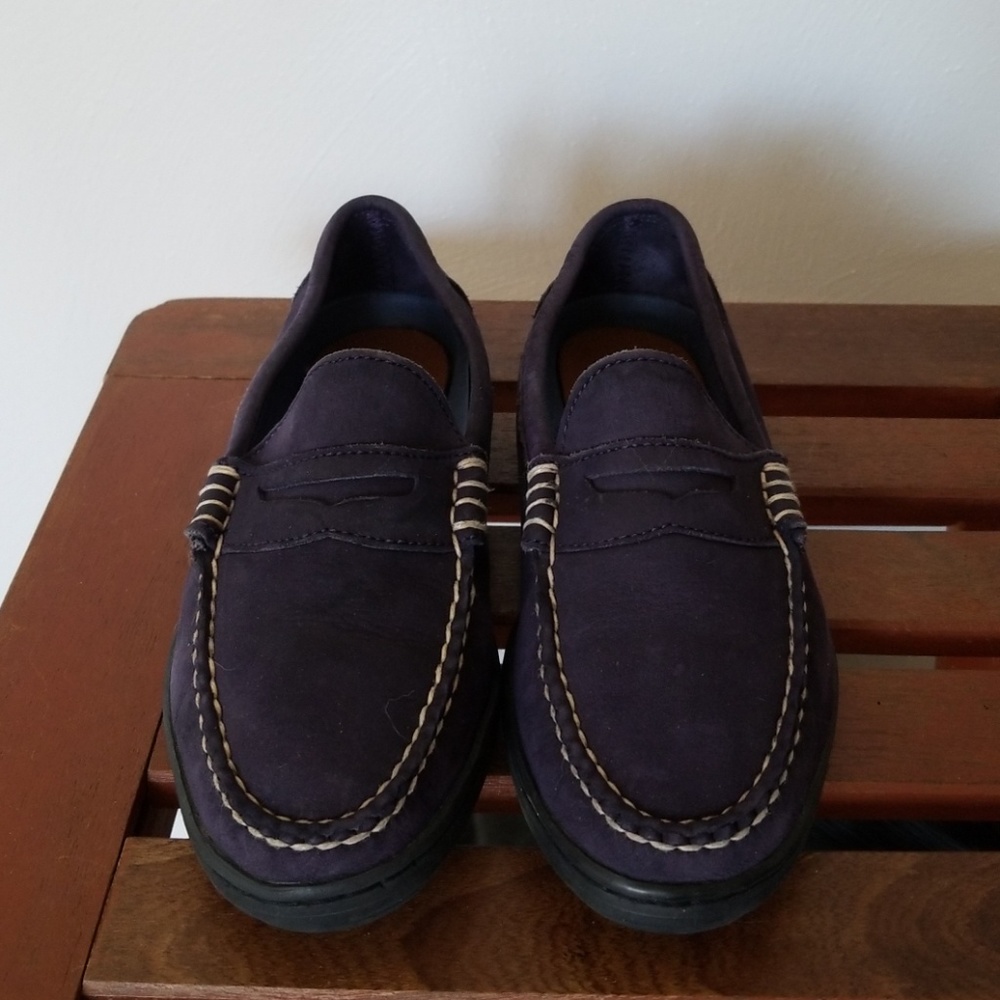 Ladies Keds Suede Penny Loafers